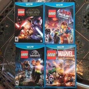 4 Wii U LEGO games